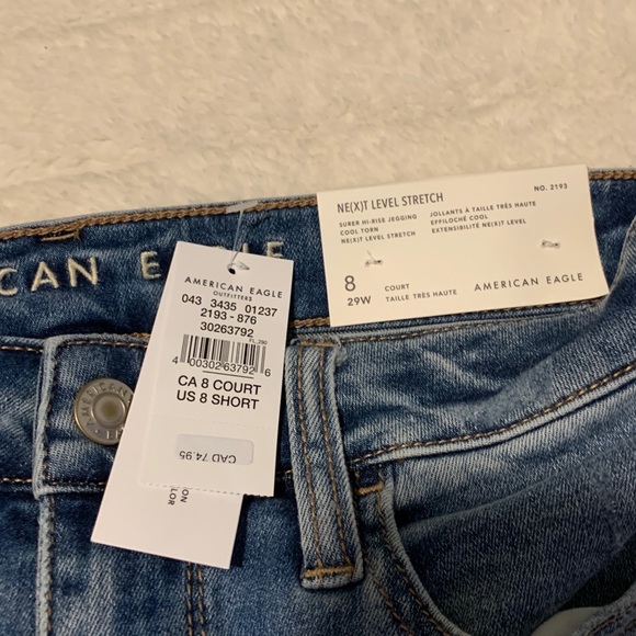 American Eagle Ripped High Rise Jeggings - Picture 3 of 3